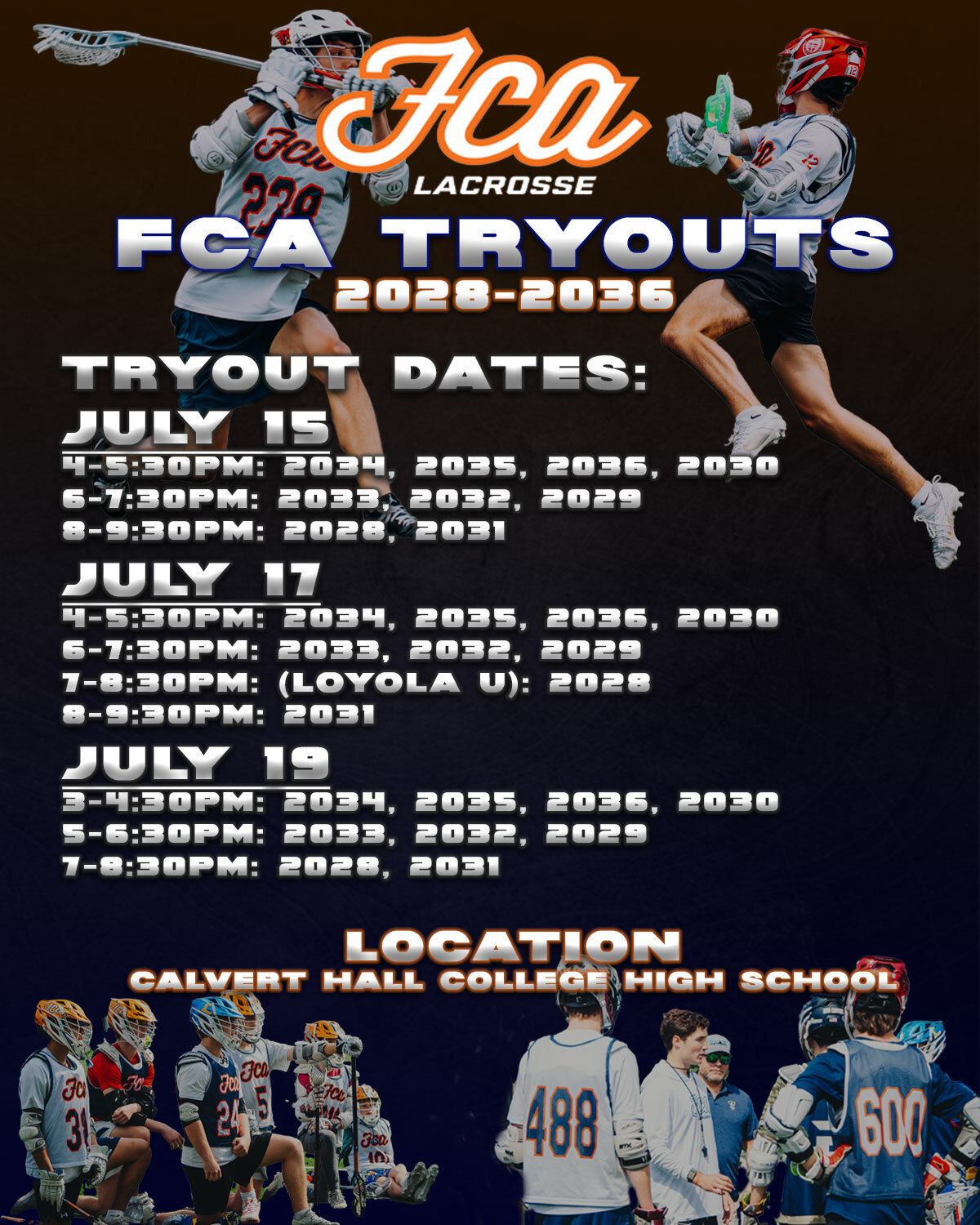 FCA-Tryout